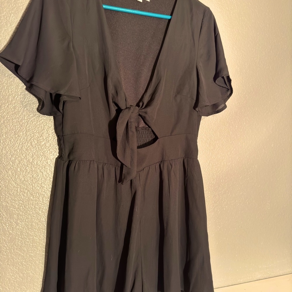 Pink Lily Black Dress